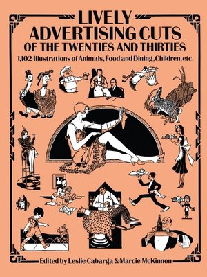 cover image of Lively Advertising Cuts of the Twenties and Thirties